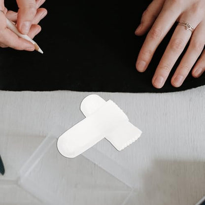 10 Pcs Silicone Finger Protectors Anti-wear Finger Sleeves Joint Protection Portable for First Aid and Daily Use