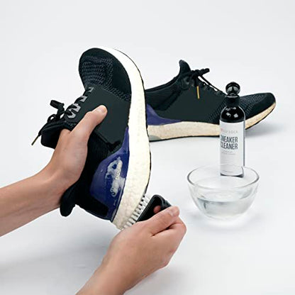 Sof Sole Shoe Care Kit with Cleaner, Shoe Shield Waterproofer and Scrub Brush for Sneakers and Boots - style: Sof Sole Athletic Shoe/Sneaken Care Kit With Cleaner, Deodorizer, and Brush