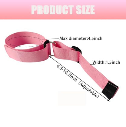 Arm Swing Trainer, 90 Degree Running Form Aid for Speed & Agility Training, Adjustable Strap to Improve Endurance, Prevent Arm Crossing in All Sports, Help Athletes Run Faster - size: Large(Pink)