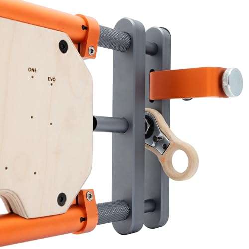 YY Vertical VerticalBase + VerticalBoard One – Universal No-Drill Hangboard Training Bundle for Climbing at Home | Adjustable, Stable & Tool-Free Setup