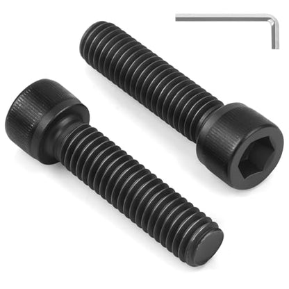 25 PCS 5/16-18 x 1" Hex Socket Head Cap Screws Bolts, Allen Socket Drive, Black Oxide, 12.9 Grade Alloy Steel 5/16 inch Allen Bolt, Fully Machine Thread - color: Black, size: 5/16"-18 x 1"