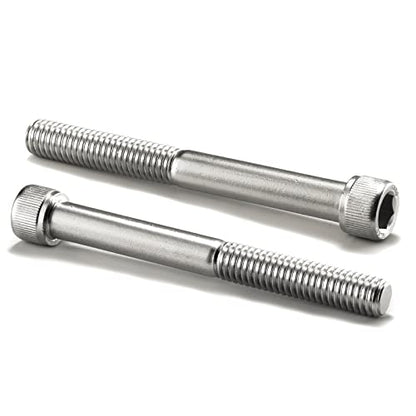 1/4-20 x 3-1/2" Socket Head Cap Screws Bolts, 20Pcs 304 Stainless Steel 18-8, Allen Socket Hex Drive, Partially Threaded, Bright Finish by SG TZH(with Hex Spanner) - size: 1/4-20 x 3-1/2"