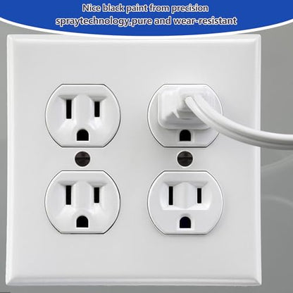25 pcs 1.2" Wall Plate Screws, Black Outlet Screws 6-32 Thread Light Electrical Cover Panel Switch Plate Screws(Black） - color: Black, size: 1.2"