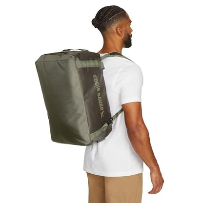 Eddie Bauer Maximus Duffel Bag 40L and 70L | Hiking | Outdoor | Travel | Lightweight | Weather-Resistant | Durable | Rugged - color: Spruce, size: 40L