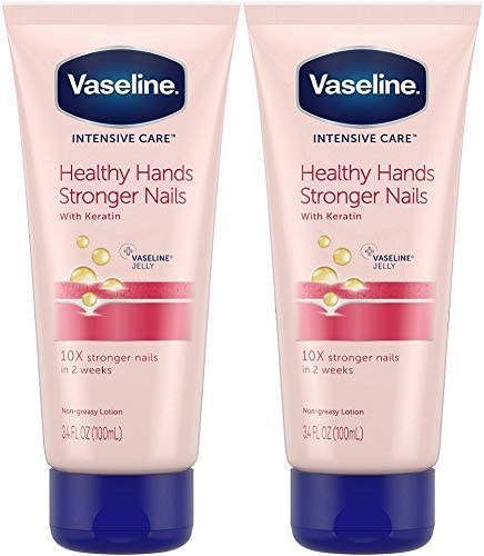 Vaseline Intensive Care Hand Cream Healthy Hands & Stronger Nails 3.4 Ounce - 2 Pack - size: 0.97 Fl Oz (Pack of 7)