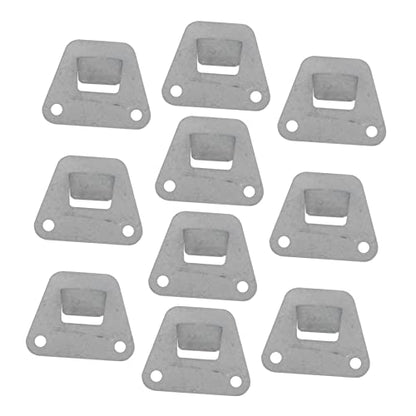 10Pcs Stainless Steel Triangle Hooks for Kitchen Range Hood Durable Hanging Boards for Cooker Hood Supplies Lightweight Easy to Install Practical Kitchen Accessories