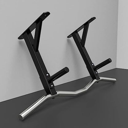 Fitness Equipment Ceiling Steel Fitness Horizontal Bar, Pull Up Bar Wall Mounted Chin Up Bar, Home Gym Strength Training Bar, Load 660 LBS