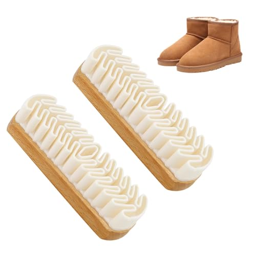 Rubber Shoe Brush for Cleaning, Polish Eraser Suede Brush for Shoes Boots Sneakers Bags Jacket Purse Sofa (2)