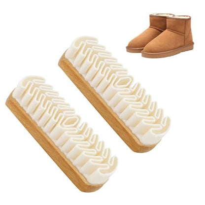 Rubber Shoe Brush for Cleaning, Polish Eraser Suede Brush for Shoes Boots Sneakers Bags Jacket Purse Sofa (2)