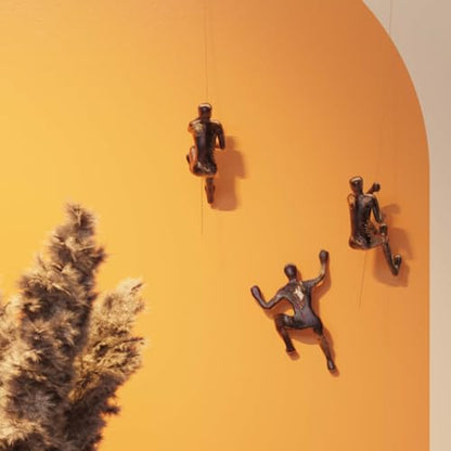 Kare Climber Rope Wall Decoration 23.5 x 12.5 x 9.5 cm