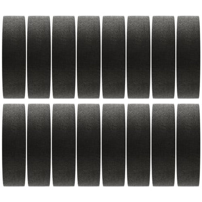 Guard-Tex® Black Finger Tape 3/4 in Self-Adhering Cotton Gauze for Trades — No Adhesive No Residue Skin Protection and Tool Grip — 16 Rolls x 90 ft — Made in USA Since 1935 - color: Black, size: 3/4 Inch