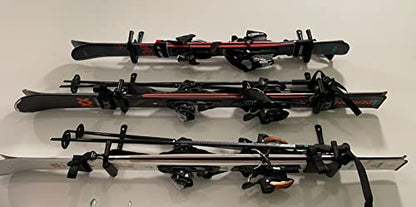 12.7 Inch Heavy Duty Large Tool Hanger, 4 Pack Wall Mounted Garage Storage Hooks, Indoor Outdoor Organizer Rack Load Capacity 50lbs - size: 12.7in-4 Pack