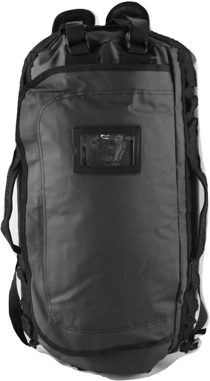 Element Equipment Trailhead Duffel Bag Shoulder Straps Waterproof Black/Grey Medium - color: Black/Grey, size: Medium 51 Liters
