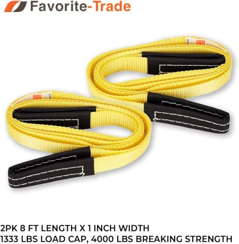 Nylon Rope Hoist Pulley Block and Tackle, 2 Ton - 6000-8000 LB Breaking Strength, 7:1 Lifting Power, 65 Ft - Rope Hoist Pulley System for Garage, Hunting, Boat Lift - Includes 2 Straps - color: Silver Steel