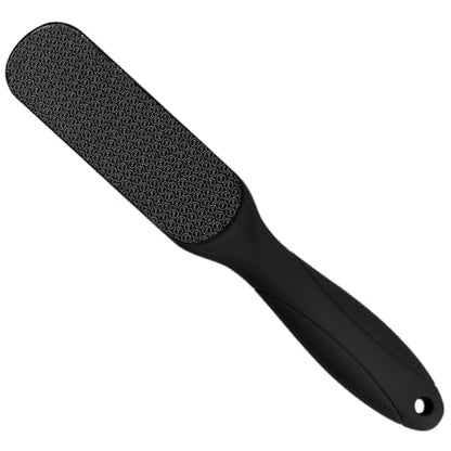 Nano Glass Foot File, Callus Remover for Feet, Wet and Dry Feet Dead Skin Remover, Durable Foot Scrubber, Double-Sided Safe Hygienic Pedicure Tools for Feet, Long Lasting Foot Care Soft Smooth Feet - style: Black