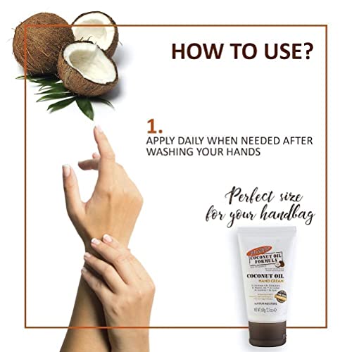 Palmer's Coconut Oil Formula Hand Cream with Green Coffee Extract, 2.1 Ounce (Pack of 2) - size: 2.1 Ounce (Pack of 2)
