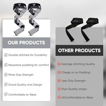 Weight Lifting Straps,Powerlifting Deadlifting, Anti Slip 60CM Hand Bar Grip, 5MM Neoprene Wrist Support, Heavy Duty Weightlifting Bodybuilding Workout - color: Camo