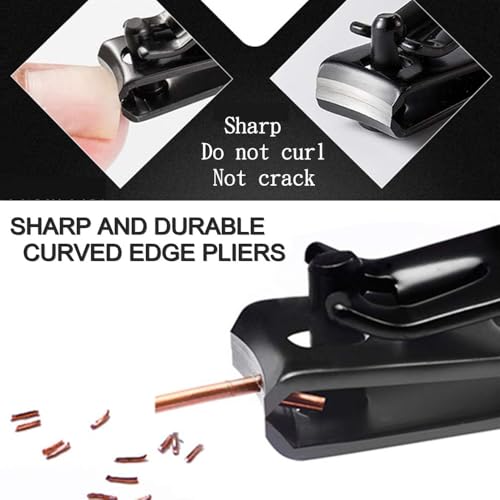 Manicure Pedicure Set - Professional Nail Grooming Kit with Travel Case - color: Black