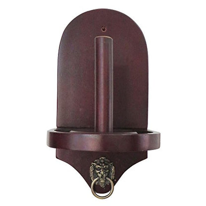 Hathaway Premier Cone Chalk Holder - color: Mahogany Finish