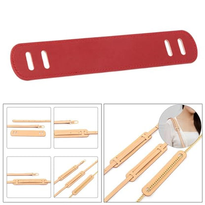 Replacement Shoulder Pad Anti Slip Cushion Shoulder Strap for Travel Backpack - color: Red S