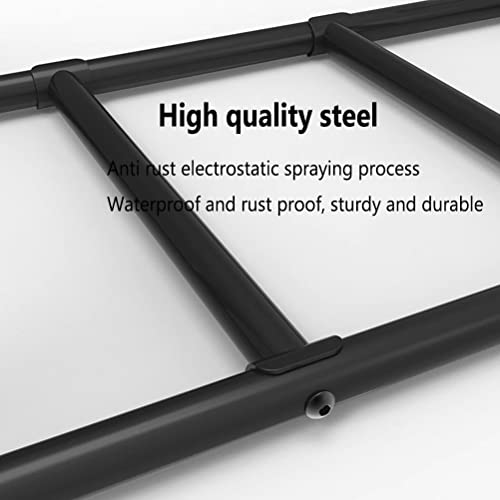 Heavy Wall Mounted Pull-up bar Climbing Frame， Home Gym Ceiling Exercise Training， Horizontal Parallel Bars， Safe and Stable， - color: Silver