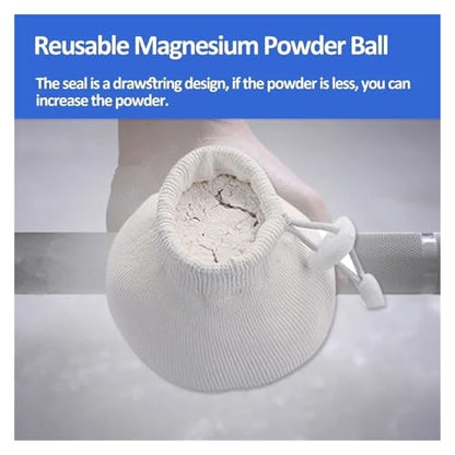 12 Pcs Sport Chalk Magnesium Ball For Rope Fitness Suspension Trainer Fat Grip Weight Lifting Climbing Gym Sports