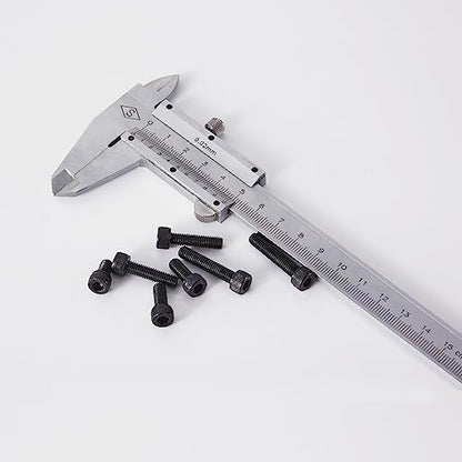 M5 x 10mm 14mm 18mm 20mm 25mm Hex Socket Head Cap Screws Bolts, 12.9 Grade Alloy Steel, Black Oxide Finish, Metric Allen Drive, Fully Threaded, Assortment Kit 50Pcs - size: Socket M5x10-25 mm