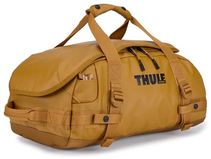 Thule Chasm Duffel bag, Weather-resistant materials, Easy packing, Converts to backpack, Internal pockets, Travel-ready - color: GOLDEN BROWN, size: 30L