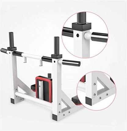 HAKENO Multifunctional Wall Mounted Pull Up Bar/Chin Up bar,Dip Station for Indoor Home Gym Workout,Power Tower Set Gym Equipment 800LBS