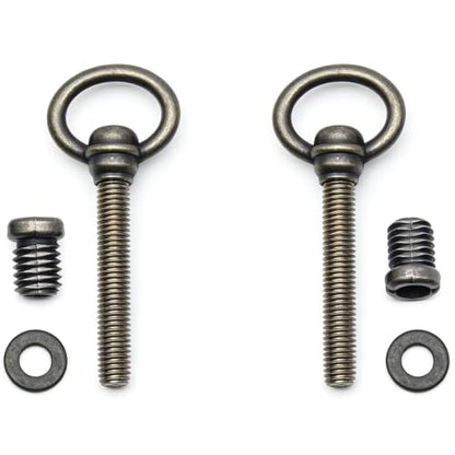 2 PCS Swivel Mirror Mounting Bolt M8 Antique Brass Mirror Frame Screws for Retro Rotating Mirrors (Screw Lenght: 50 mm / 1.97") - size: M8*60