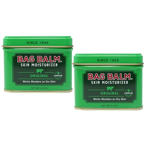 Bag Balm Vermont’s Original Pet Paw & Skin Balm – Moisturizing Salve for Dry, Cracked Paws, Noses & Rough Skin – 8 Ounce – 2 Pack - size: 8 Ounce (Pack of 2)
