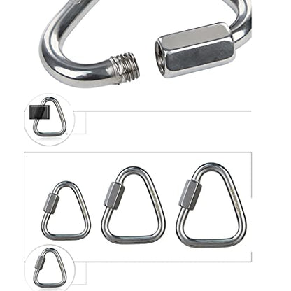 Triangular Rock Climbing Equipment for Mountaineering Rappelling Tree Strap High Hardness Equipment - color: Diameter 8mm
