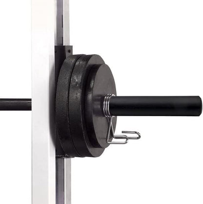 Olympic Adapter Sleeve 8 inch(2PCS),Converts 1 inch Standard Weight Plate Posts to 2 inch Olympic Weight Plate Posts,Heavy Duty Nylon and Removable end Cap