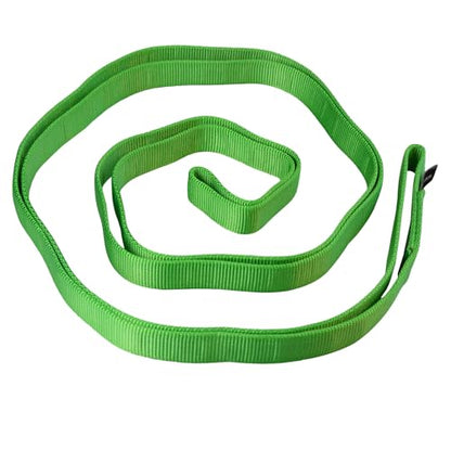 SEPEAK 25mm Nylon Tubular Webbing 1-Inch, 29kN/6520lbs, UIAA Certified Webbing Straps - color: Green, size: 150cm / 59inch | Pack of 3