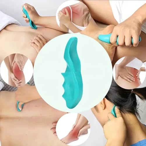 Thumb Saver Manual Trigger Point Massage Tool 3 Legged Massage Knobs Set Stress Pain Relief Muscle Recovery for Full Body 3pcs
