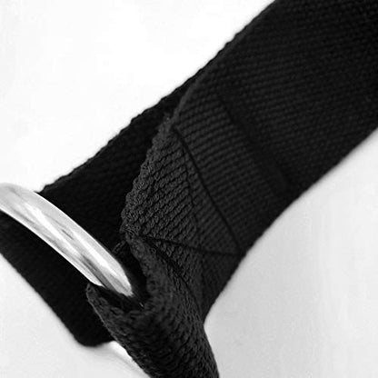 J Bryant Fitness Strap Loading Pin DIY Heavy Duty Strap for Olympic Weight Plates Pulley Cable Machine Attachment Home Gym Workout Equipment Use for LAT Pulldowns - color: Black