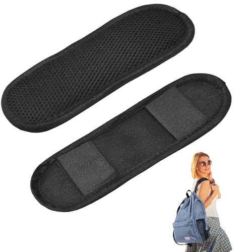 2 Pack Shoulder Strap Pads – Backpack, Camera, Guitar Straps Shoulder Pads – Lightweight, Breathable, Adjustable Fit for Comfort