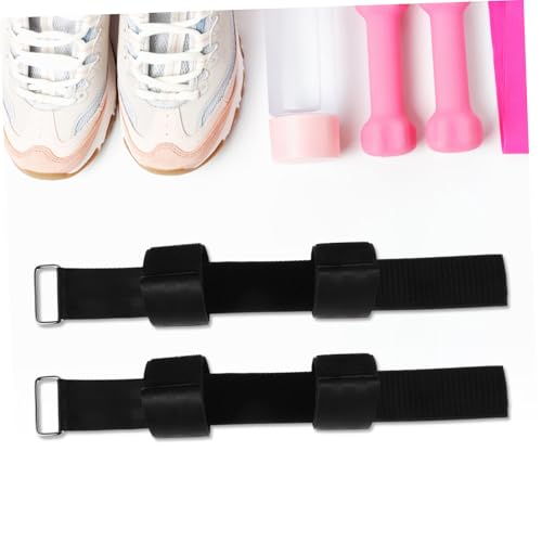 1pair Adjustable Heavy Duty Dumbbell and Barbell Loading Straps for Strength Training Enhanced Ankle Support for Squats and Pullups