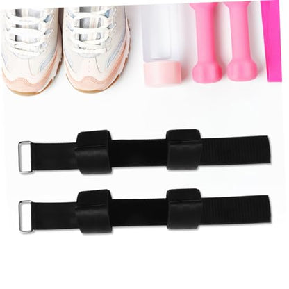 1pair Adjustable Heavy Duty Dumbbell and Barbell Loading Straps for Strength Training Enhanced Ankle Support for Squats and Pullups