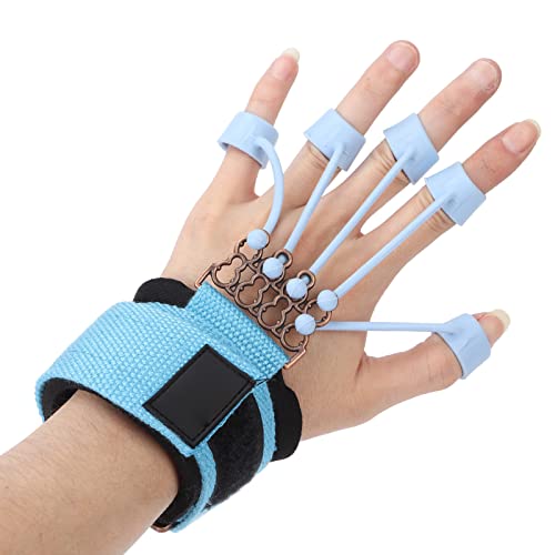 ZJchao Adjustable Silicone Finger Exerciser Hand Grip Strengthener for Exercise Training Rock Climbing Tennis Baseball Guitar Piano Drummer - size: 40lb