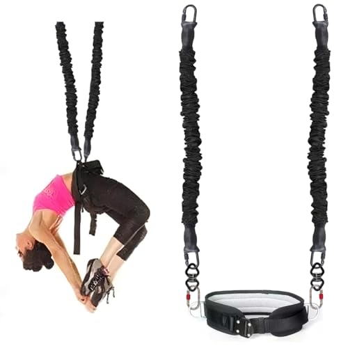 Back Somersault Bungee Dance Trainer Backward Flip Training Euipment Gymnastics Spotting Training Fitness Taekwondo Martial Arts Kickboxing - color: Weight Class -100kg