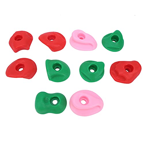 10pcs Stylish Large Rock Climbing Holds Set, SkinFriendly Textured Grips for Climbers, PE Plastic, for Climb Enthusiasts - size: Small 10 packs, style: Small 10 packs