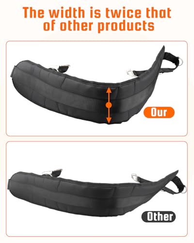 𝑻𝒉𝒊𝒄𝒌 𝑼𝒑𝒈𝒓𝒂𝒅𝒆𝒅 Adjustable Leg Press Rowing Strap, Fit for Bowflex Home Gym accessories, Fit for Ultimate 2 Blaze Elite Sport Blaze Sport Gym