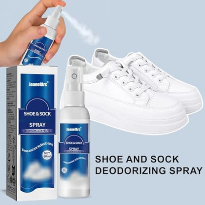 Shoe Deodorizer Spray, Foot & Shoe Deodorizer Spray, 2 fl.oz Instant Odor Eliminator for Smelly Shoes, Feet and Sock - Keeps Feet and Shoes Long-Lasting Freshness, Shoe Odor Eliminator for Footwear