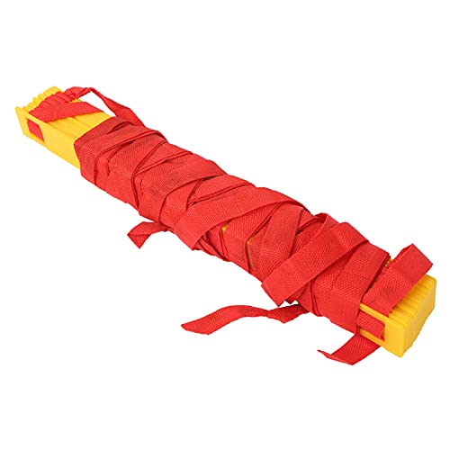 Agility Speed Training, 14 Rung Durable PP Plastic, Red Rope 50cm, Fitness Equipment for Athletes and Coaches