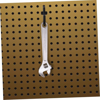 Kisangel 10pcs Plastic Pegboard Hooks Heavy Duty Pegboard Accessories for Garage Tool Storage Hanging Board Hooks for Organization and Wall Display