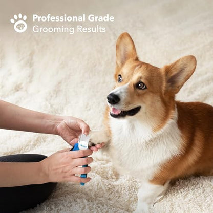 Boshel LED Large Dog Nail Clippers with Quick Sensor, Light, and Safety Guard, Pet's Sharp Toenail Cutter and File - size: LED - Large/Medium