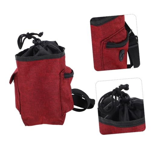 Kisangel Chalk Bag for Rock Climbing and Bouldering Waist Belt Zippered Storage Pockets for Essentials for Gymnastics and Weightlifting Activities