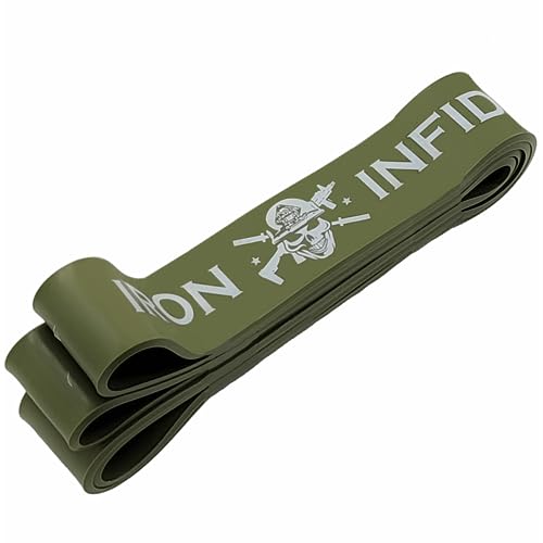 Pull Up Assistance Bands for Working Out - Resistance Bands Set for Men, Exercise, Workout, Fitness, Strength, Weightlifting, Training, Powerlifting, Stretch, Crossfit WOD - color: 50-120lbs Band