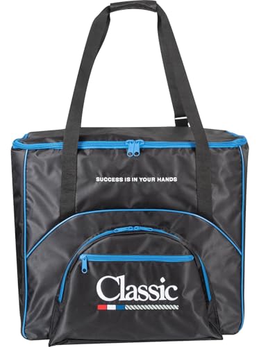 Classic Professional Rope Bag, Black-Blue